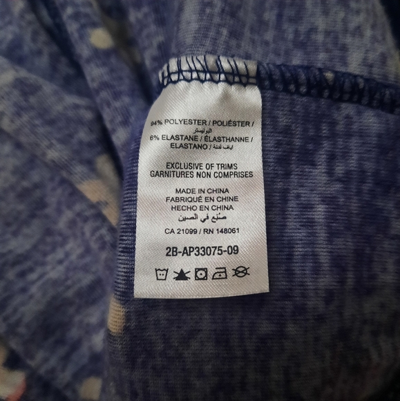 New Plush Navy Mr & Mrs Gingerbread Santa Sz XL OnePiece Pajamas Zip Up Hooded - Picture 14 of 15